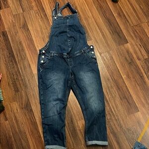 GAP Blue Denim Jumpsuit Adjustable Straps